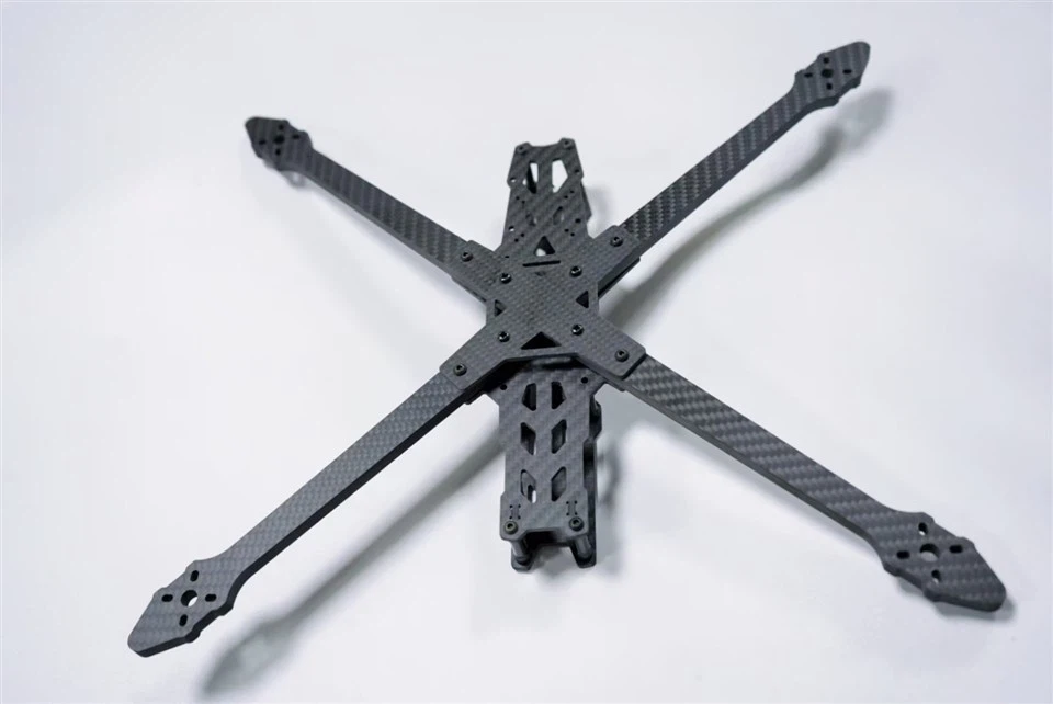 Back view of MX frame 9 inch