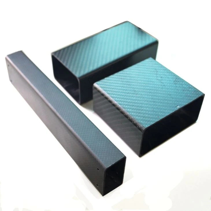 Custom 3k Carbon Fiber Rectangular Tube For Battery Box